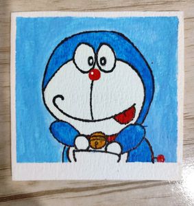 Doraemon painting