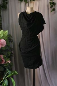 Elegant Black Mini Dress