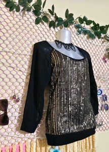 SizeM/L🎁Buy 2 Get 1 Free 🎁 Sparkly Sequin Top