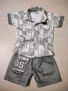 Boys Shirt &amp; Shorts Set