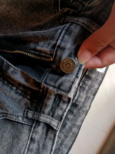 Trendy Gray straight-fit Jeans