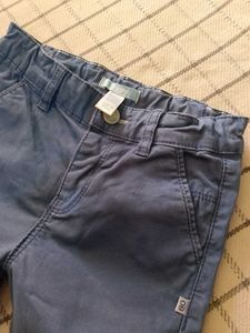 Blue Boys Casual Trousers