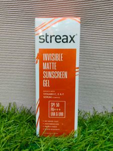 Streax Invisible Matte Sunscreen
