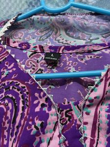 Elegant Purple Kurta Set