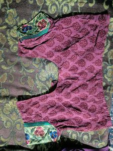 Pure Georgette Saree With Blouse