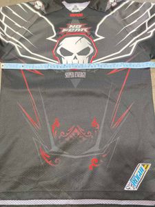 100% Authentic No Fear Skull Graphic Jersey