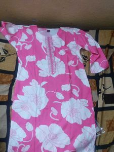 Floral Print Kurta