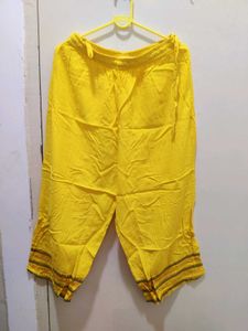 Yellow Printed Kurti