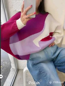 New with tag Pinterest Stylish Colorful Knit Sweat