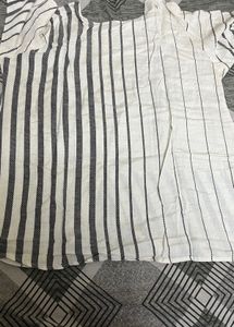 Brand New Striped Embroidered Tunic
