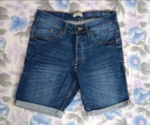 Denim Blue Shorts For Women (M)💙