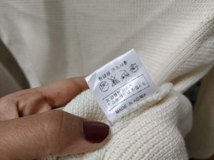 Cute Peplum Woolen Korean Style Top (Paris)