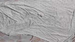 Embroidered White Tunic Top