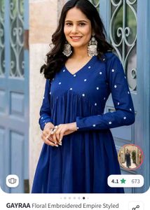 ❗️❗️❗️Brand New Elegant Blue Kurta Set