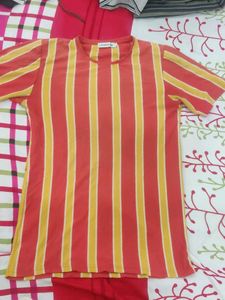 Striped Lacoste T-Shirt