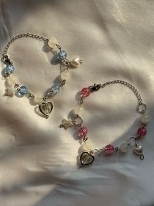 Matching Heart Bracelets