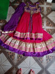 Bajiraomastani Inspired Kurta With Lehanga&amp;Dupatt