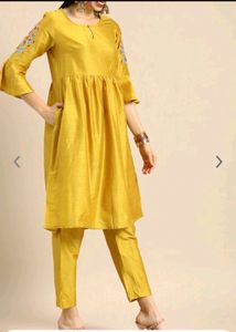 Sell🥳Kurta With Trouser And Dupatta