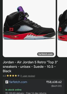 AIR JORDAN RETRO 5 Top 3