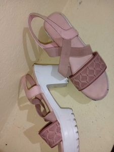 Pink Platform Sandals