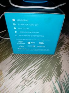 Brand New Alexa 4th Generation With Clock