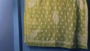 Vintage Hand-Embroidered Saree