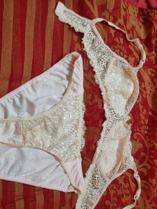 Used Bra And Panty Set