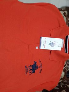 US Polo Assn. Orange Pol