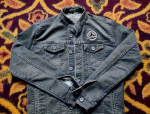 Stylish superdry Gray Denim Jacket