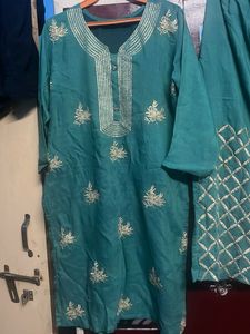 Embroidered Kurta Set