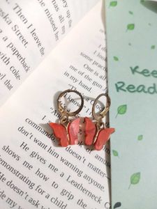 Butterfly Drop Earrings