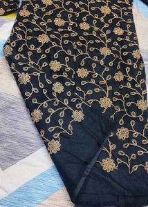 Sparkling Golden Black Kurti