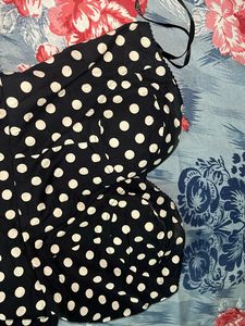 Polka Dot Fit &amp; Flare Dress