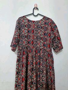 RIITIH Floral Maxi Dress L