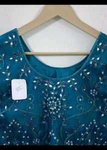 Sky Blue Colour Lehenga