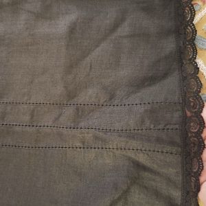 Elegant Black skirt linen- zip not working