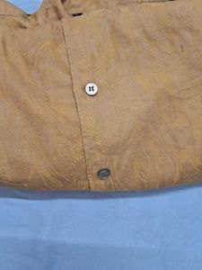 Textured Button-Down Shirt
