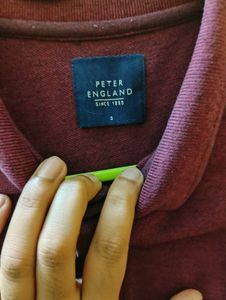 Polo Neck Peter England T Shirt