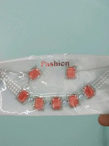 Fancy Neckset with ear Rings