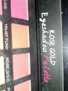 Rose Gold Eyeshadow Palette