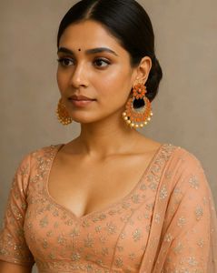 Mango Blossom Jhumkas