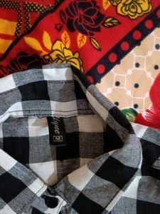 Black &amp; White Buffalo Check Button-Down