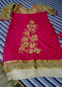 Beautiful Designer Kurta Churidar Without Dupatta