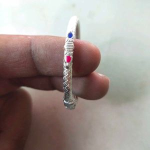 Pure Silver Kada Daily Wear for Kids (1 piece)