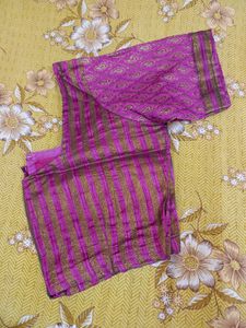 New Pink &amp; Gold Blouse