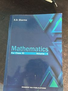 R.D. Sharma Mathematics Class XI - Vol. 1