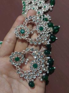 Elegant Green Jewelry Set