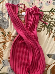 savana by urbanic Crisscross Halter Top