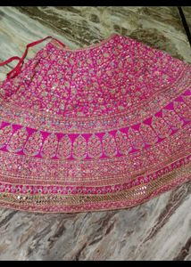 Dabka Work Lehanga