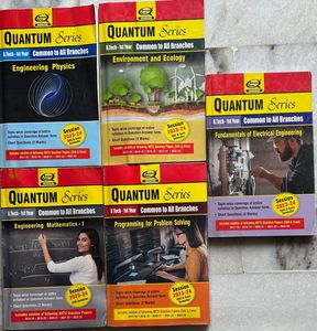AKTU Quantum Series B.Tech 1st Year Books 5books